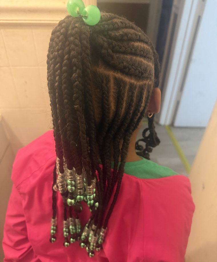 Braids with beads by Sosaa Braids