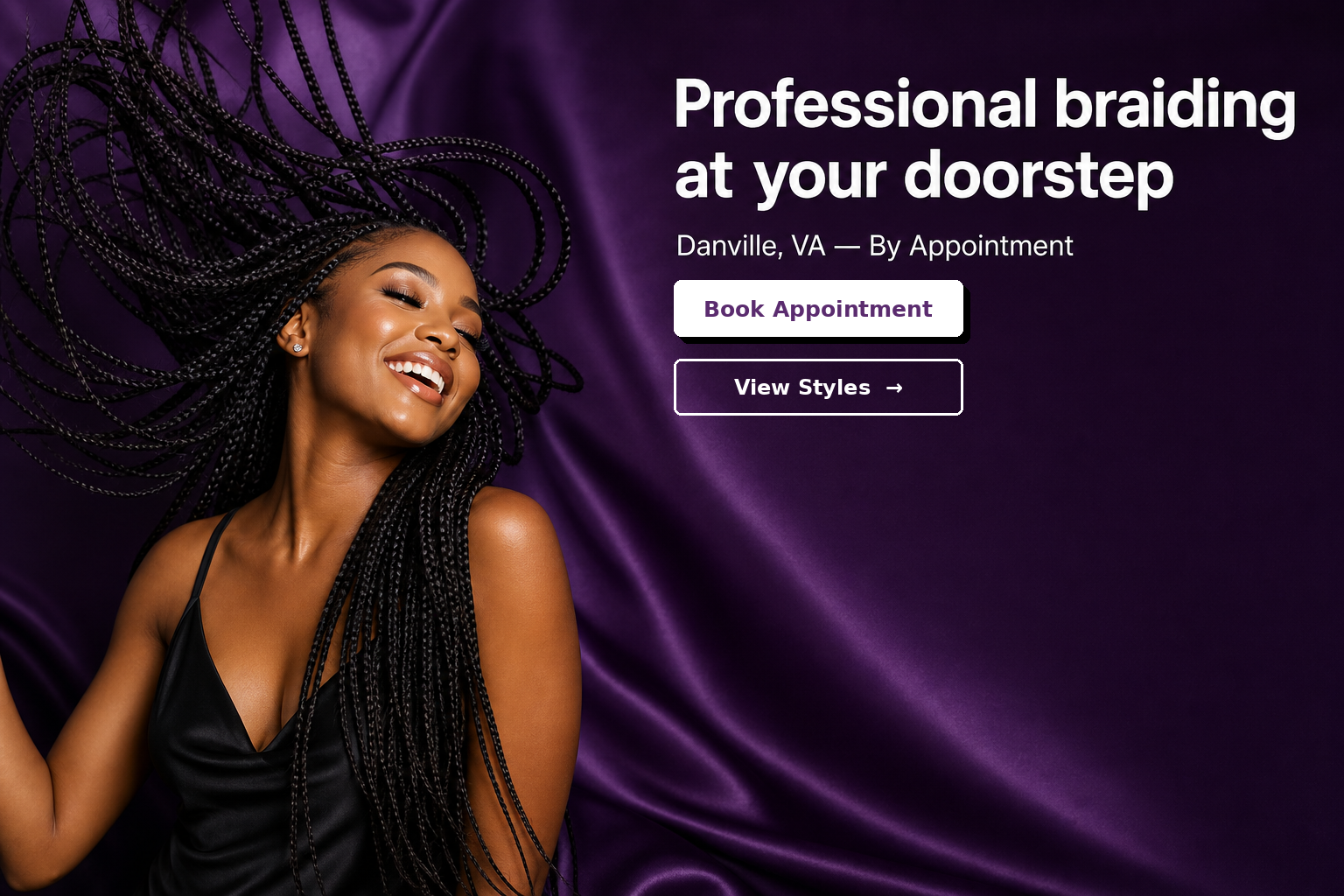 Sosaa Braids — professional braiding at your doorstep in Danville, VA